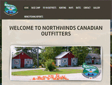 Tablet Screenshot of northwindsoutfitters.com